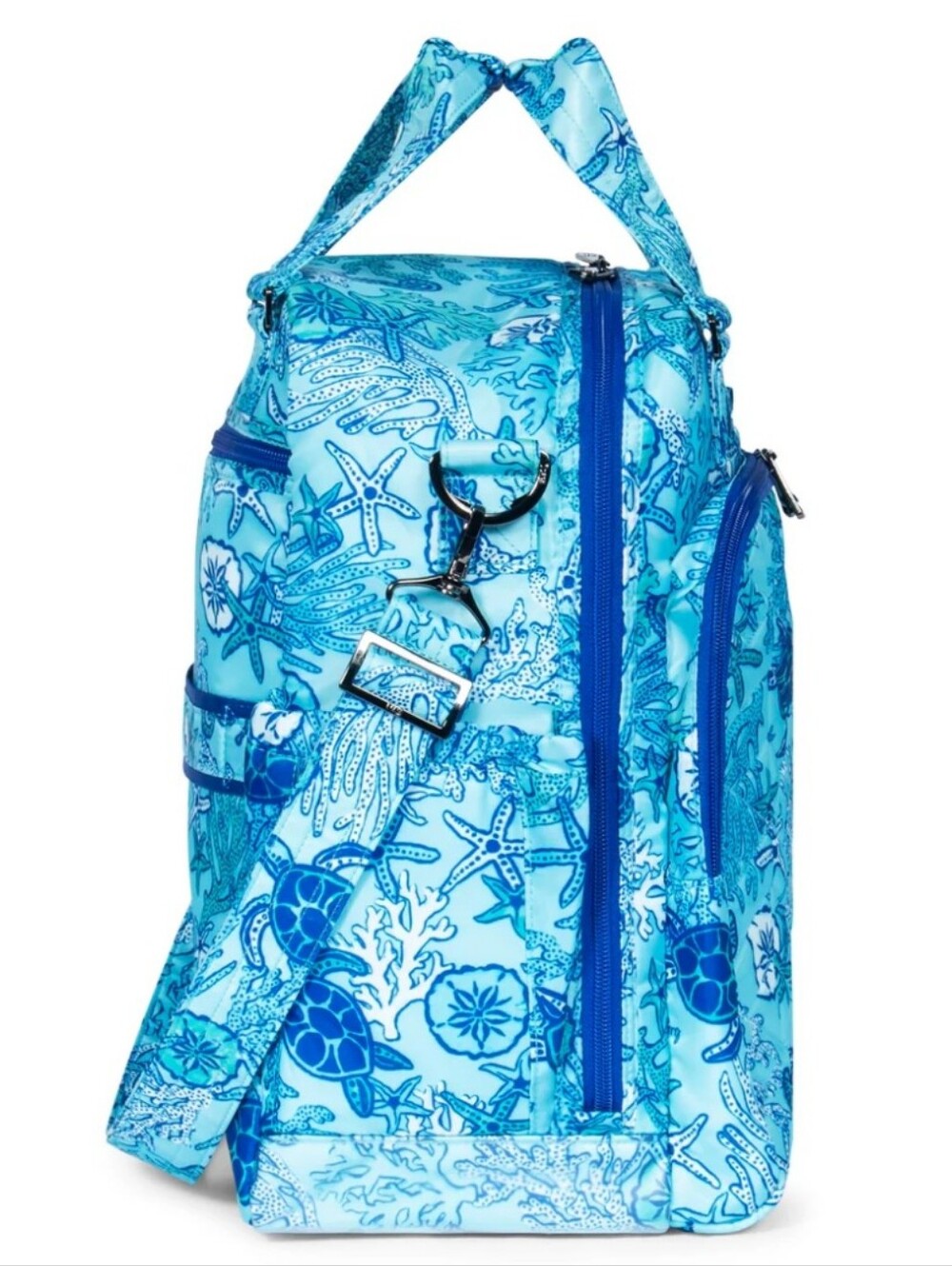 NWT Lug Ranger XL Overnight Bag With Built-in Wallet, In Sealife Blue - Picture 7 of 11